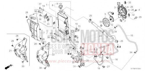 RADIATEUR CRF300LAS de 2025
